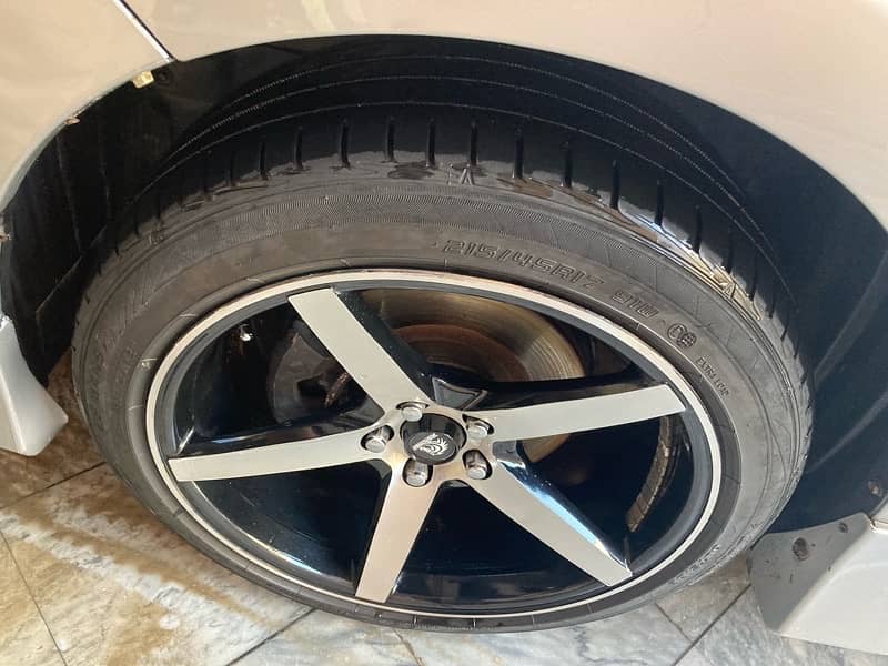 vossen cv3 100 pcd 17 inch dunlop tyres 8