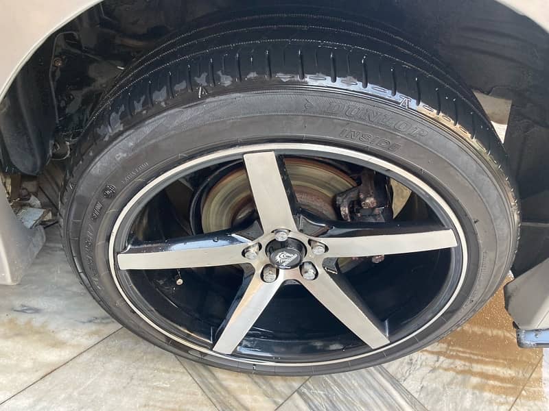 vossen cv3 100 pcd 17 inch dunlop tyres 10