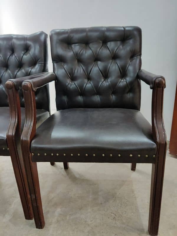 4 Sofa E executive visitors chairs one executive Office chair for sale 3