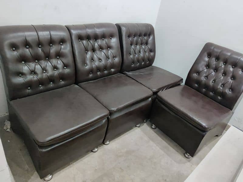 4 Sofa E executive visitors chairs one executive Office chair for sale 4