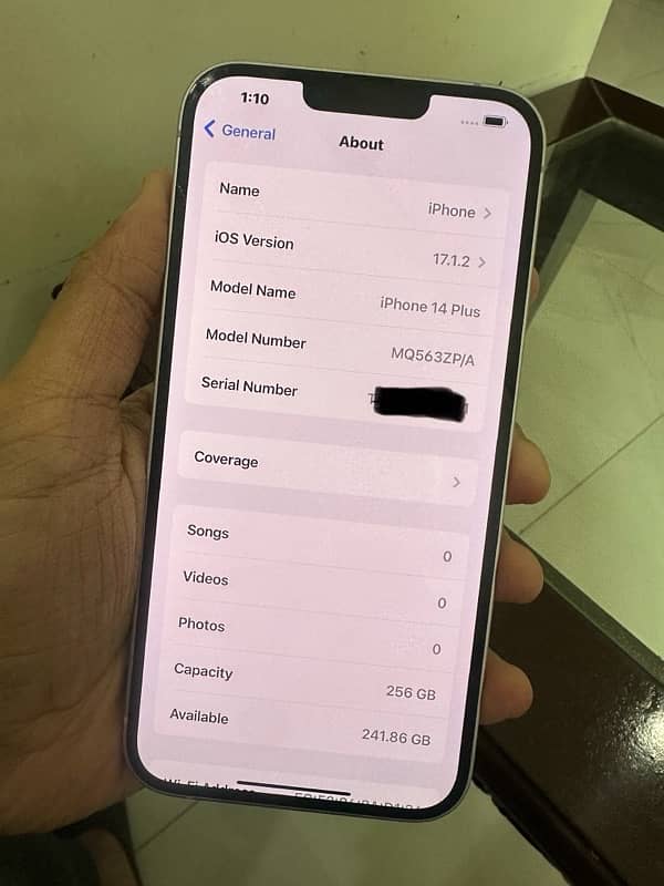 Iphone 14 Plus 256Gb Factory Unlock 5