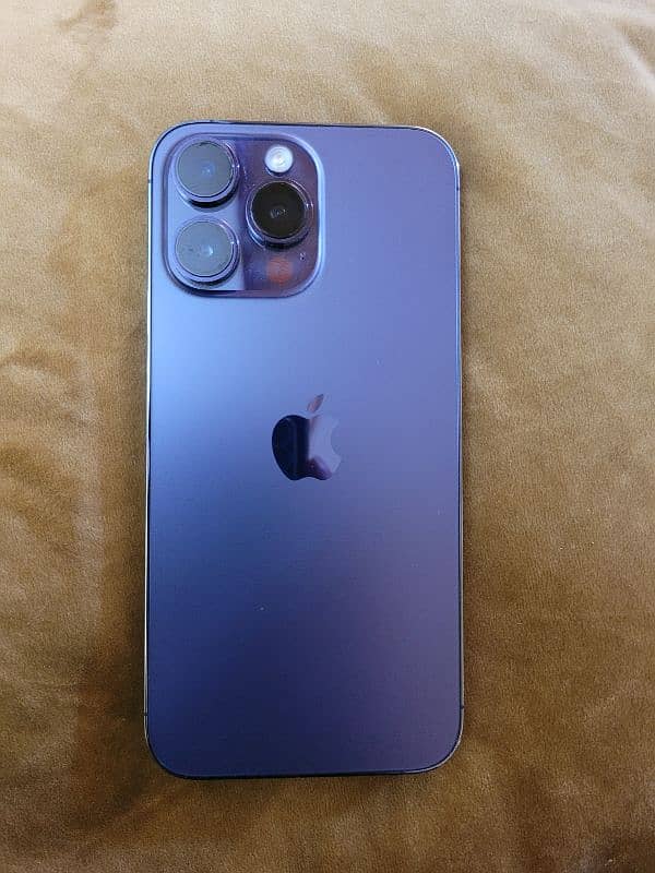 iphone 14 pro max non pta 256 gb deep purple for sell 2