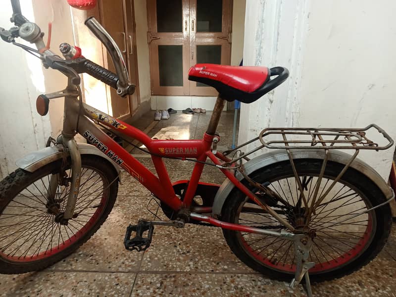 RED Bicycle. . . . Working good condition 1