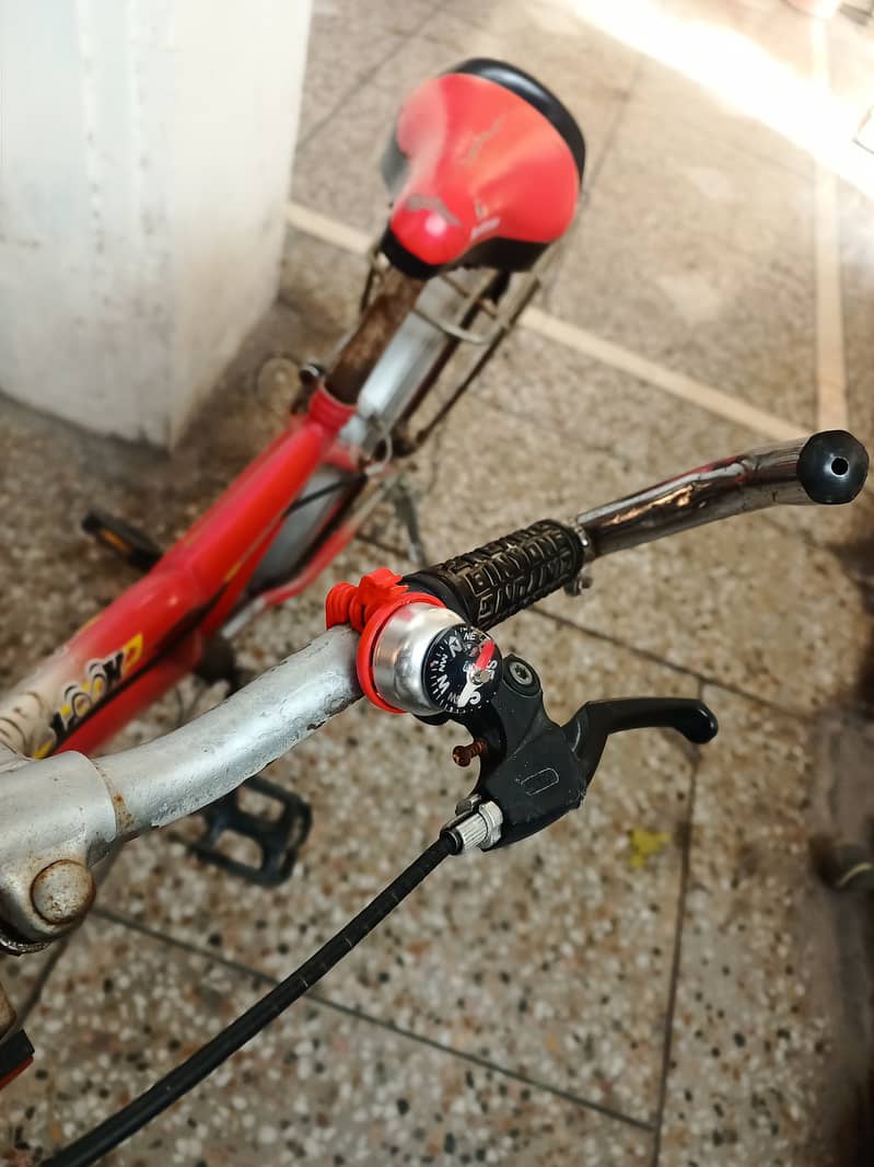 RED Bicycle. . . . Working good condition 3