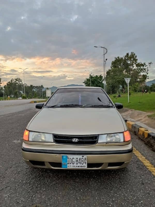 Hyundai Excel 1993 Good condition Islamabad no 0