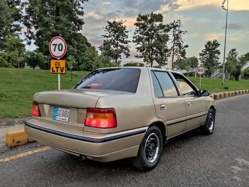 Hyundai Excel 1993 Good condition Islamabad no 1