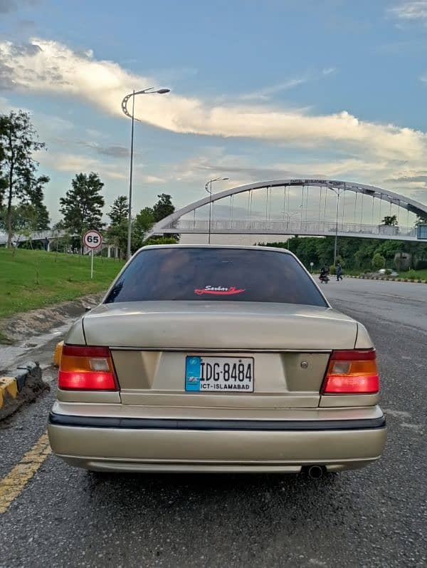 Hyundai Excel 1993 Good condition Islamabad no 5