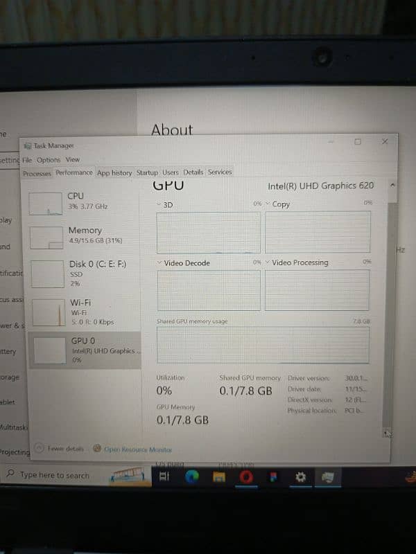 core i5 8th Gen Lenovo L380 16gb/256gb samsung ssd 9/10 condition 7