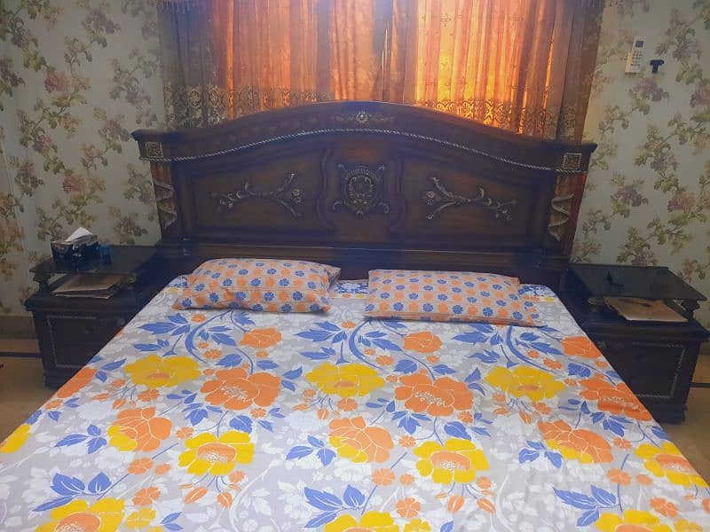 Bed room furniture in excellent condition want to sell urgent. 5