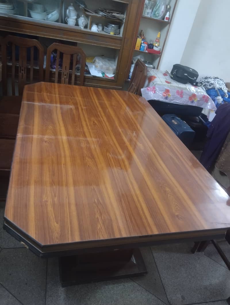 Dining table with 8 chairs 2