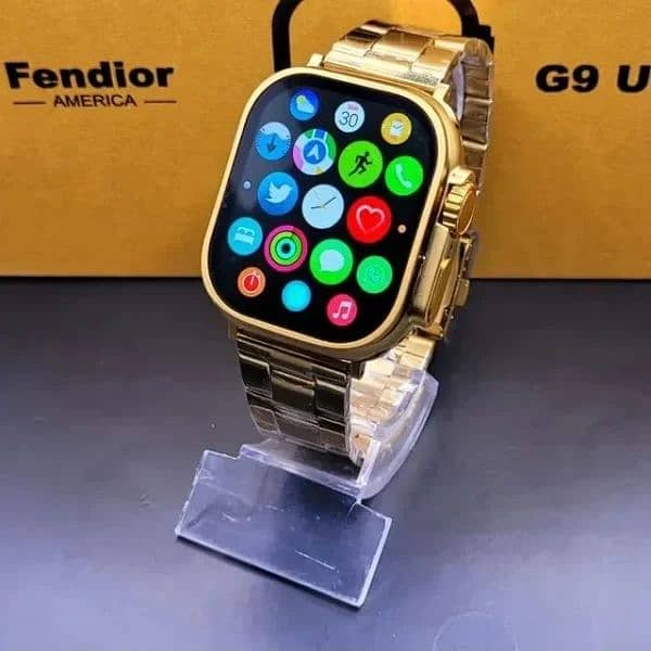 G9 Ultra Pro Smart Watch Golden Edition 1