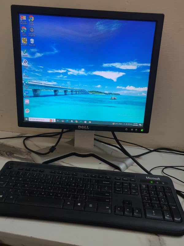 Complete setup think center lenovo AMD A4-5300 0