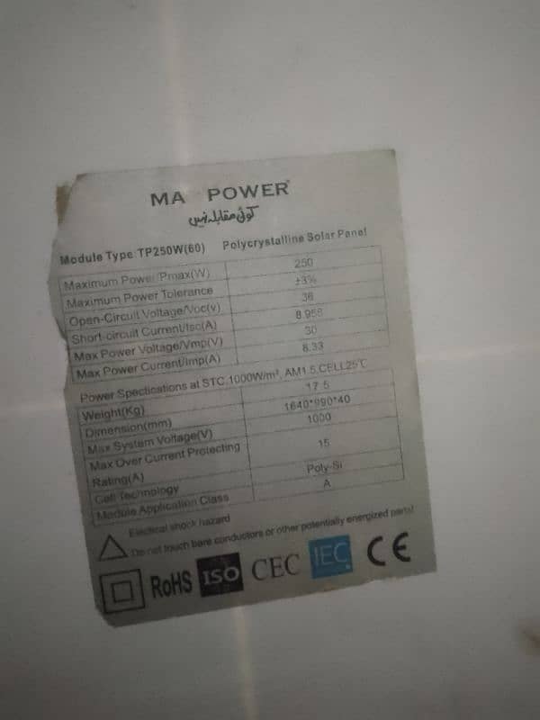 max power ki solar plate ha. . 250 wat kia ha 1