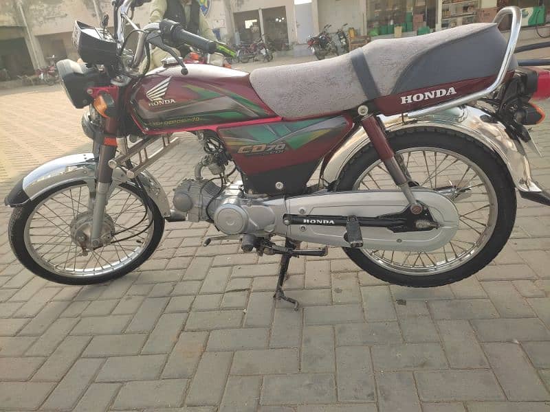 Honda CD70 Model 2021 6