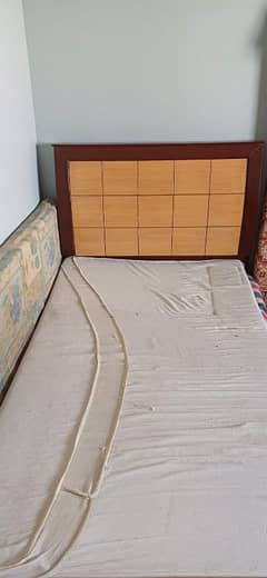 Wooden Single Bed