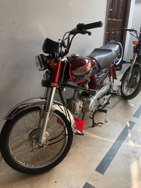 honda cd 70 full genuine 5