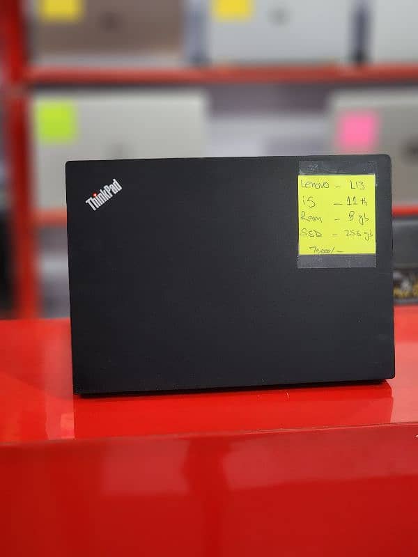 Lenovo l13 i5 11th generation ram 8gb SSD 256gb 2