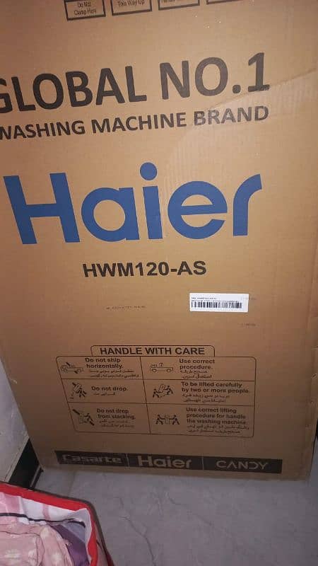 Haier Refrigrator and washing maching 2