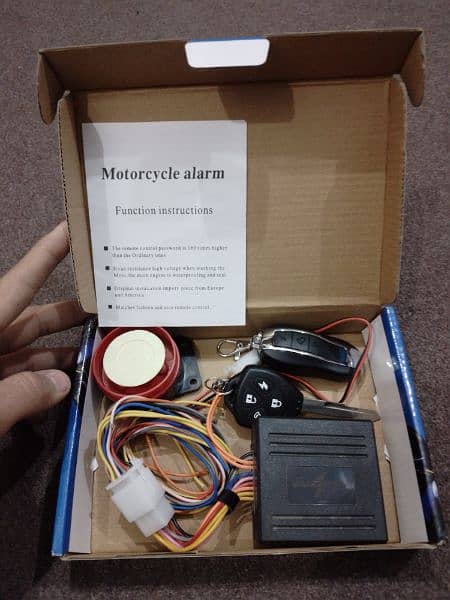 Alarm Security system of Motercycles of 125 or 70 1