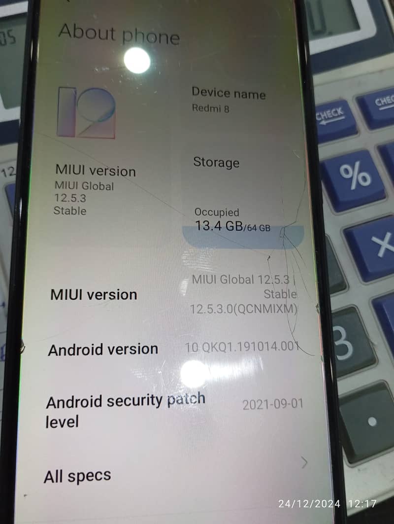 Redmi 8- 4/64 1