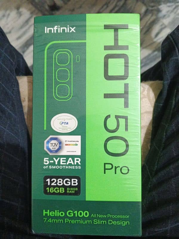 Infinix hot 50 pro.  8+8=16/128  urgent sale please 8