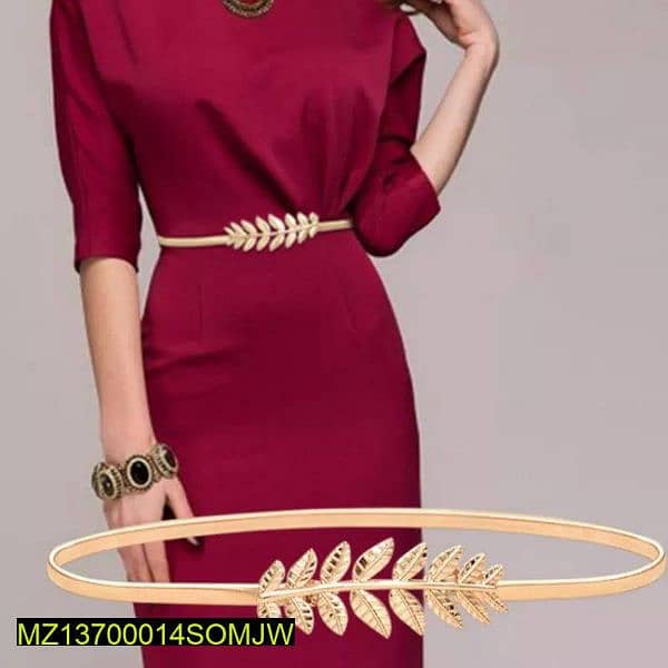 women's Alloy metal waist Belt 0