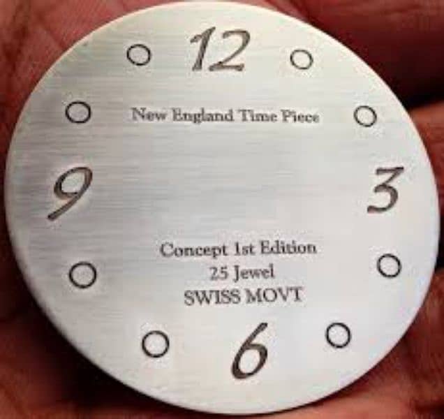 Laser Etching on Watch Dials & Belts 2