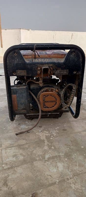 jasco original generator for sell very low used petrol cng 1