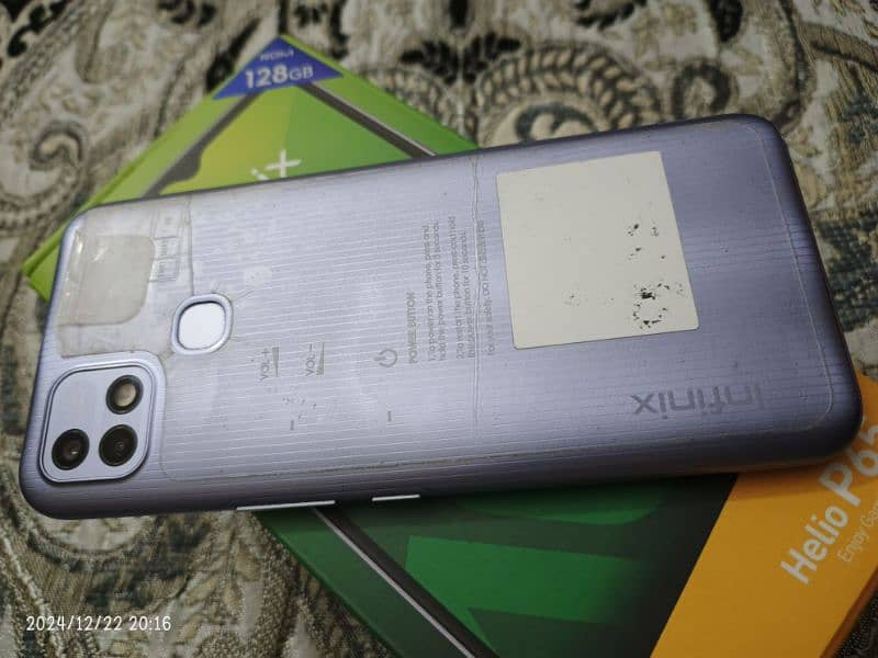 Infinix hot 10i 128gb full box 7