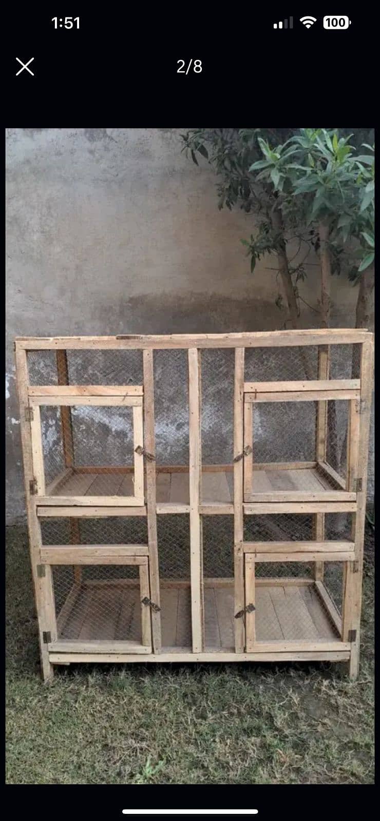 Cage / Birds cage / Hens Cage / Pinjra / Iron Cage / پرندوں کا پنجرا 0