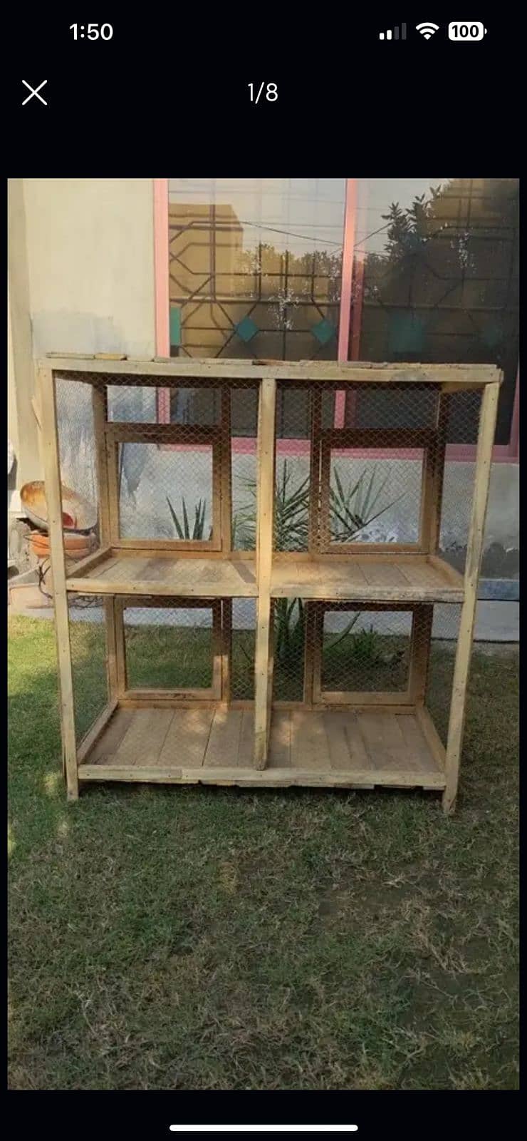 Cage / Birds cage / Hens Cage / Pinjra / Iron Cage / پرندوں کا پنجرا 1