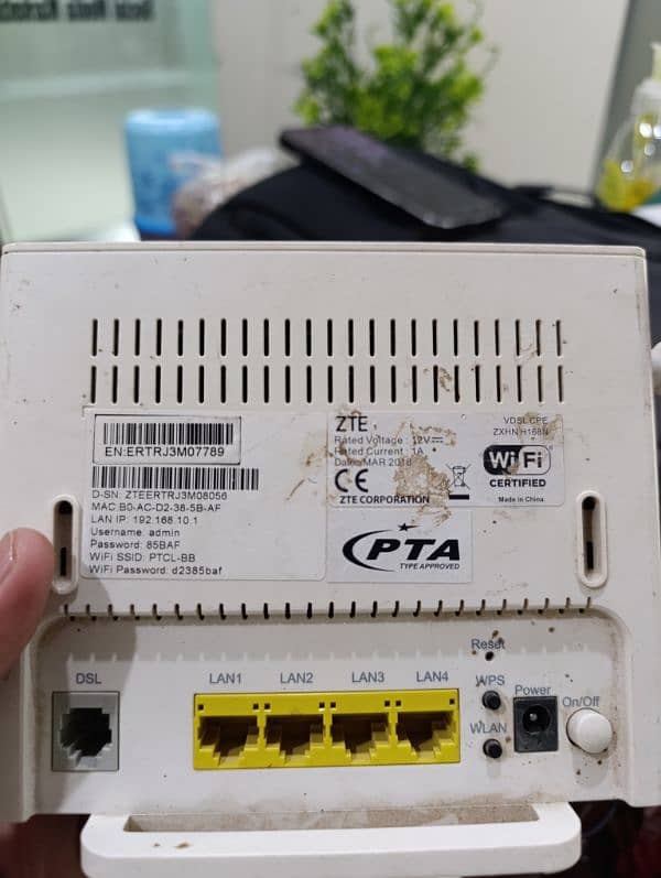 PTCL MODEM ROUTER ( N-300 VDSL2) 1