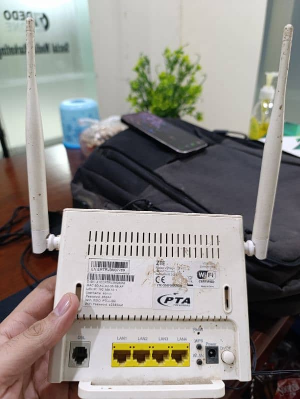 PTCL MODEM ROUTER ( N-300 VDSL2) 4