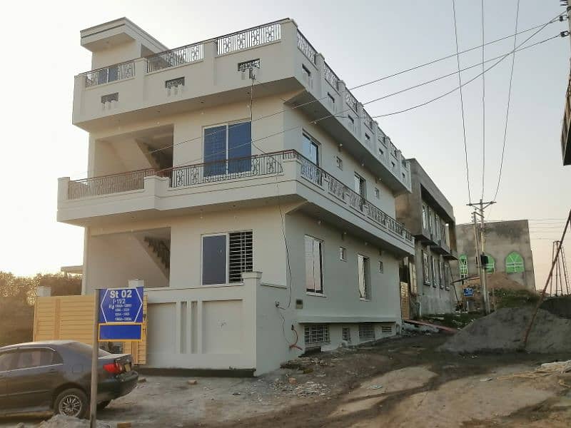 6 Marla three story corner house for sale 0