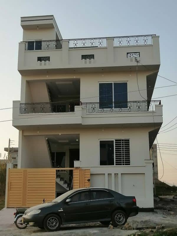 6 Marla three story corner house for sale 5