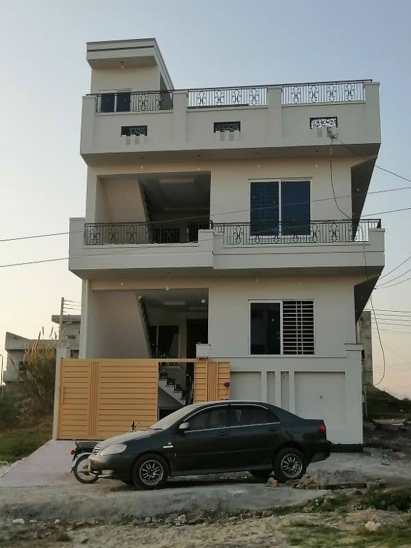 6 Marla three story corner house for sale 6