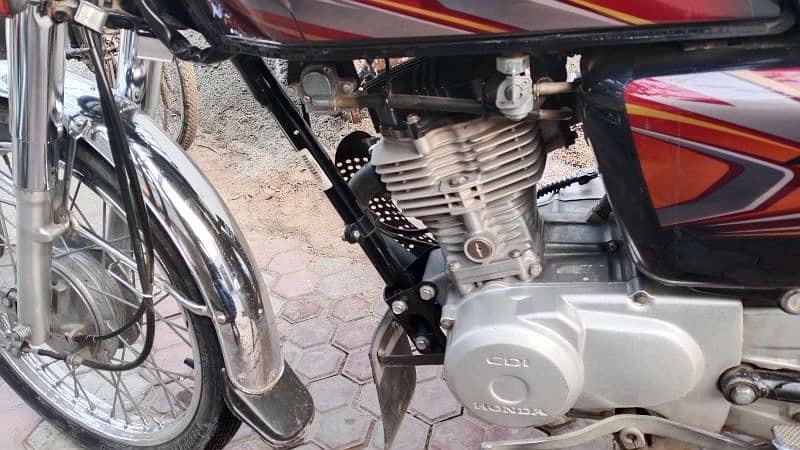 Honda 125.2022 model Punjab number for sale 1