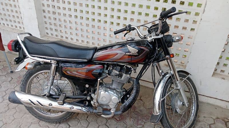 Honda 125.2022 model Punjab number for sale 3