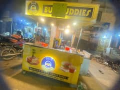 fast Food Counter cart and service table urgent sale