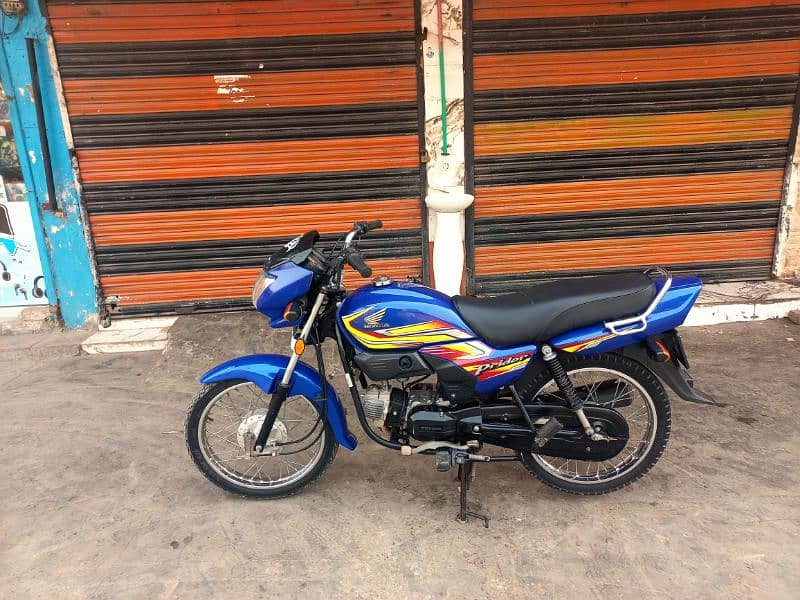 Honda Pridor 100 CC 2023 Model 8500 km driven like new bike 1