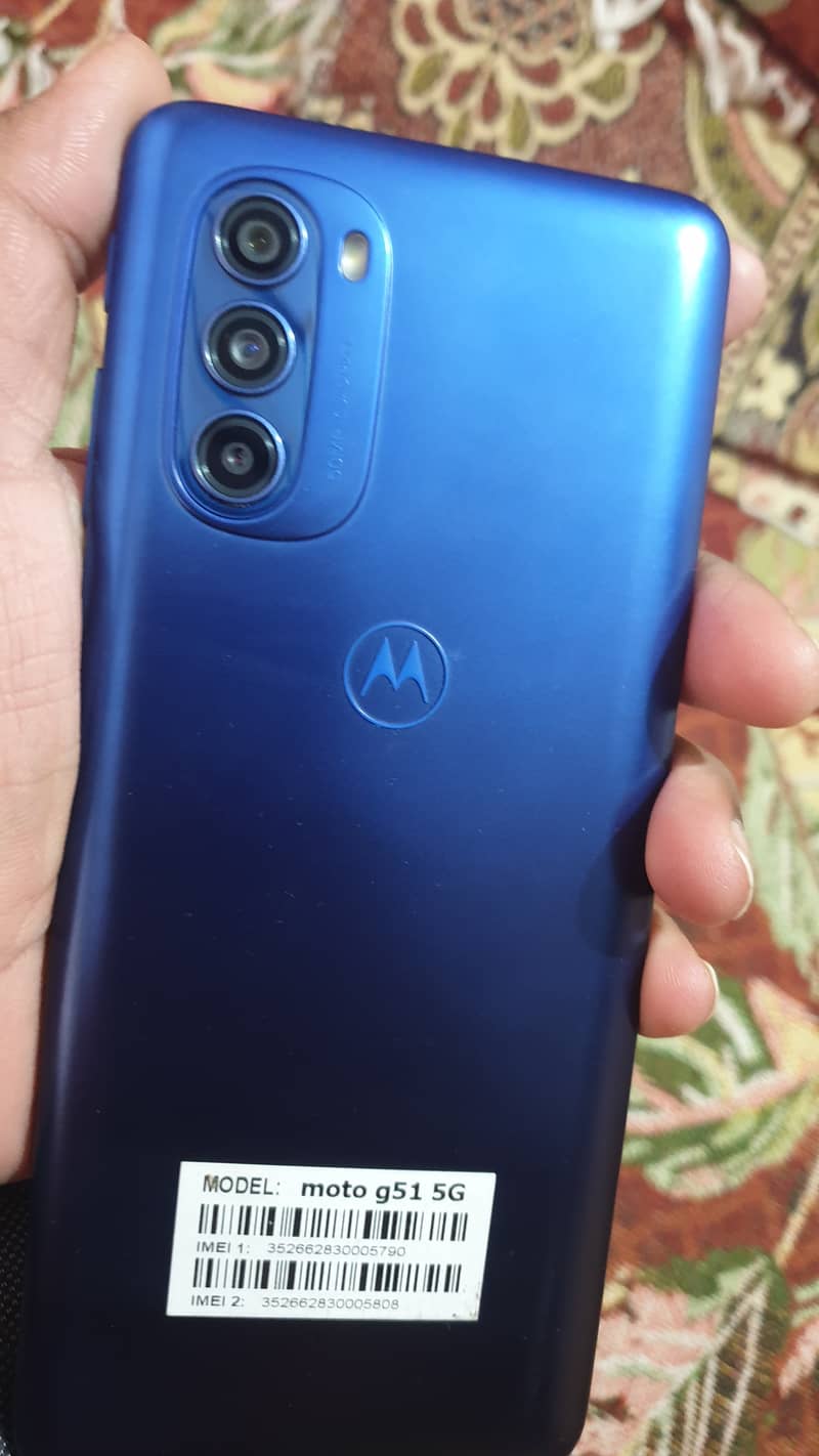 Motorola moto G51 5g Urgent sale 8/128 4