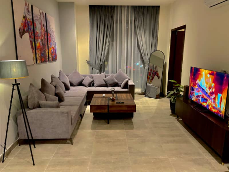 2 BHK luxury furnished apartment available in Islamabad 7