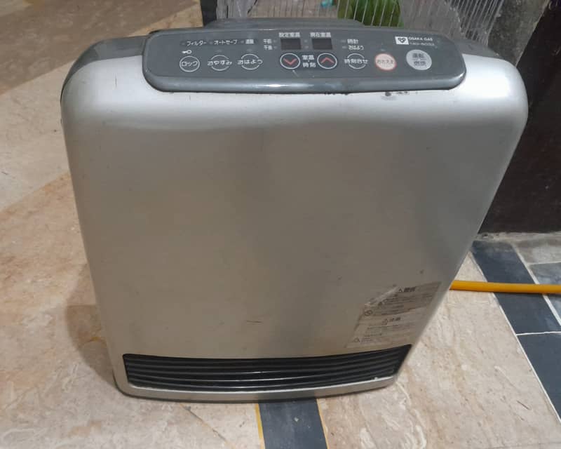 Japanese hybrid gas/electric blower heater best for big hall 0