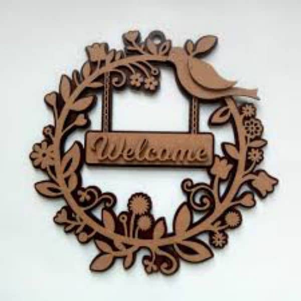 Laser Cut & Engrave Home Decoration Items & Wall Clocks 6