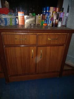 Dressing table double glass