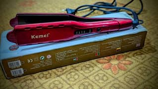 Kemei hair straightner for professionals