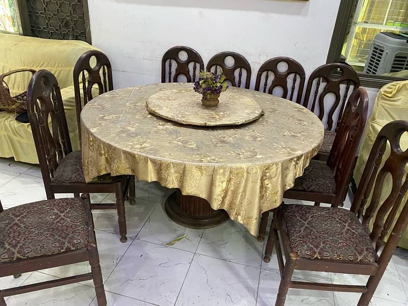 Dining table and chairs 2