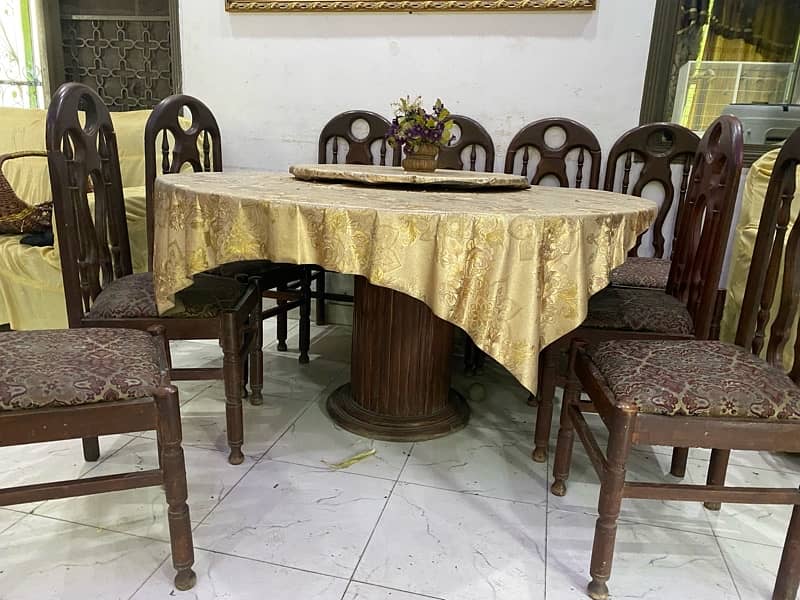 Dining table and chairs 3