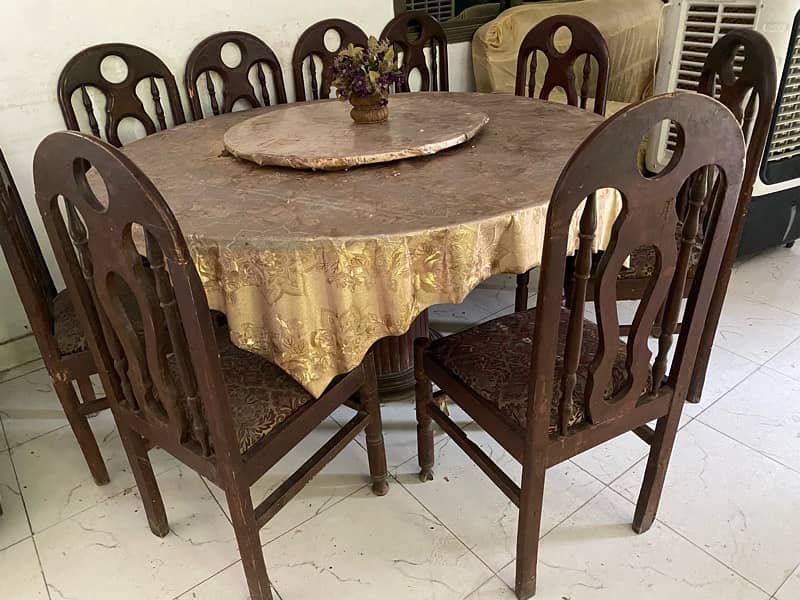 Dining table and chairs 4