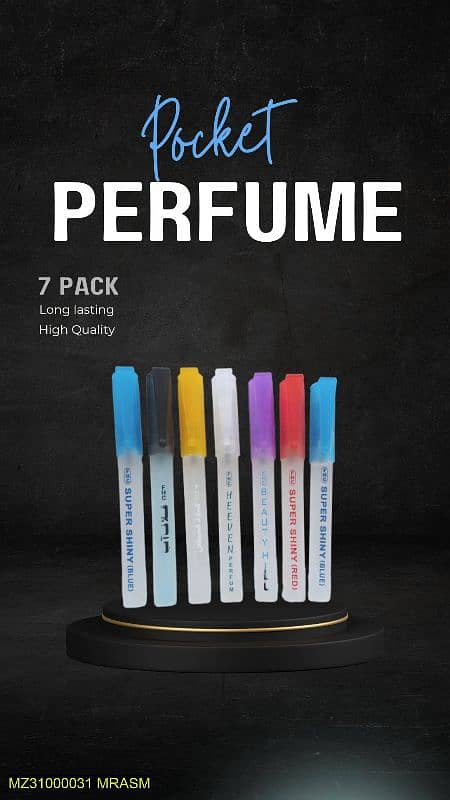 pocket perfume pack of 7 0